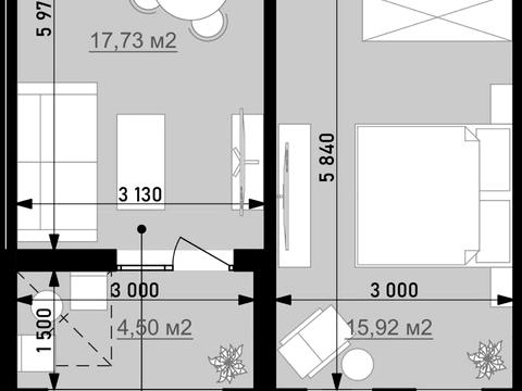 квартира по адресу Филиппа Орлика ул., (Будинок)