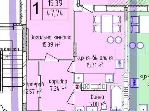 квартира за адресою Хмельницький, Трудова вул., 6Д