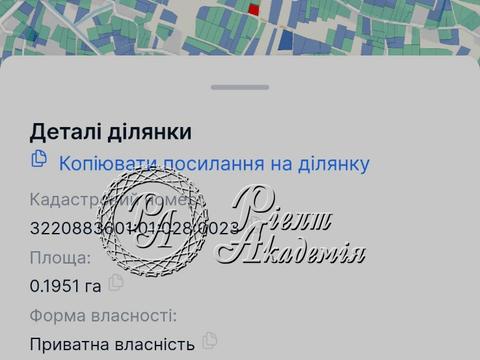 ділянка за адресою ЛІСОВА