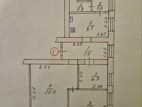 квартира по адресу Назария Яремчука ул., 41