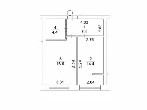 квартира за адресою Промислова вул., 1-З