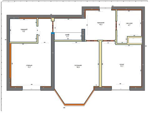 квартира по адресу Мандрыковская ул., 136