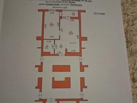 квартира за адресою Львів, Червоної Калини просп., 56а