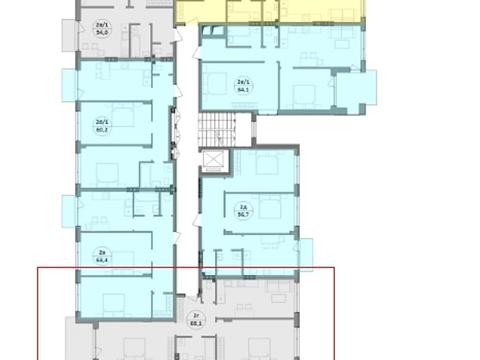 квартира по адресу Широкая ул., 22-В