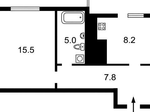 квартира за адресою Глибочицька вул., 13-4