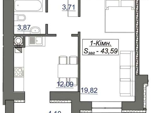 квартира по адресу Ключний пер., (Будинок 2)