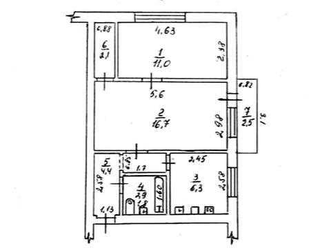 квартира за адресою Одеса, Героїв Крут вул. (Валентини Терешкової), 3