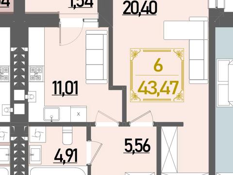 квартира по адресу Студентская ул., 28