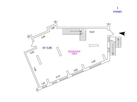 комерційна за адресою Центральна вул., 21-Б