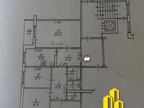 квартира за адресою Львів, Червоної Калини просп., 103