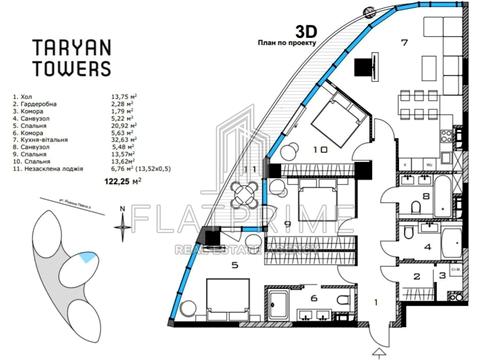 квартира за адресою Київ, Іоанна Павла II вул. (Патріса Лумумби), (Будинок 2)