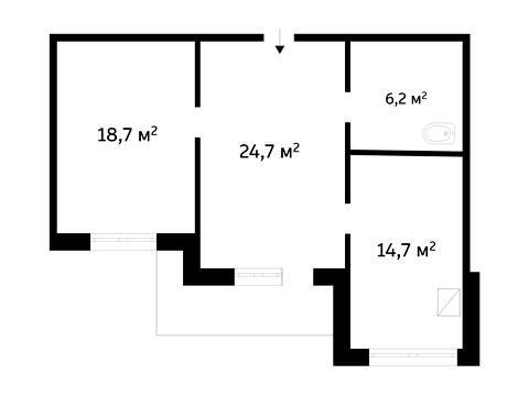 квартира по адресу Святошинская пл., 1