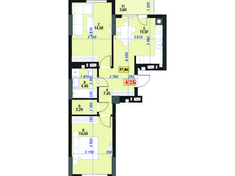 квартира за адресою Івано-Франківськ, Гарбарська вул., 27