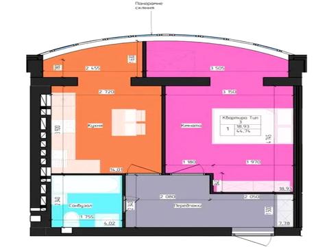 квартира за адресою Харків, Лосівський пров., 2б