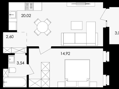квартира за адресою Замарстинівська вул. (Калініна), 55а