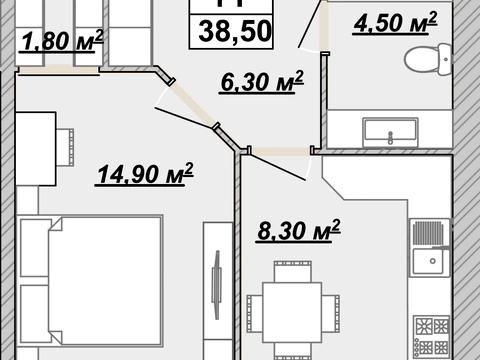 квартира по адресу Княгинин ул., (Будинок 30)