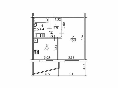 квартира за адресою Вишняківська вул., 4
