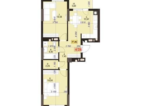 квартира за адресою Владики Софрона Мудрого вул., 27