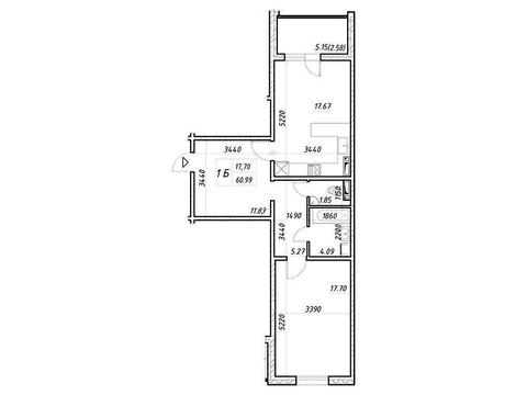 квартира за адресою Героїв Енергетиків вул., (Будинок 1)