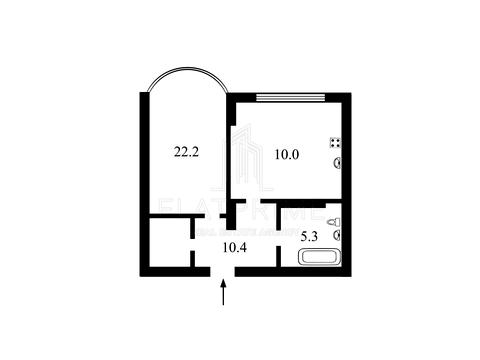 квартира за адресою Київ, В'ячеслава Чорновола вул., 27
