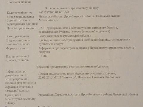 участок по адресу 