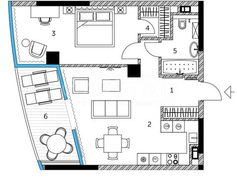 квартира за адресою Іоанна Павла II вул. (Патріса Лумумби), 12