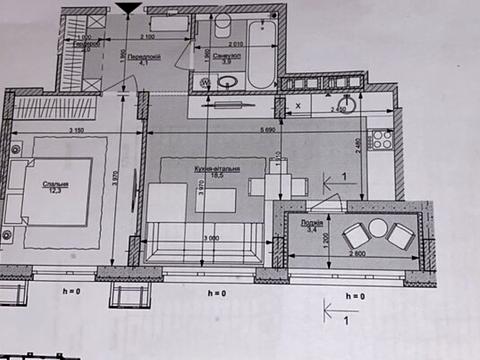 квартира по адресу Салютная ул., 2к9