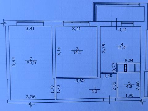 квартира по адресу Канатная ул., 122-Б
