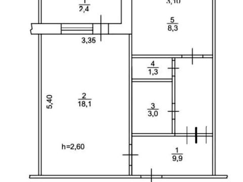 квартира за адресою Оноре де Бальзака вул., 63