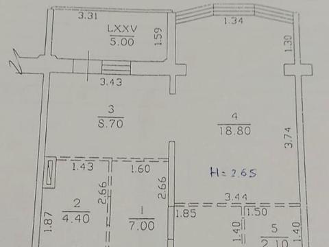 квартира по адресу Квартальная ул., 3