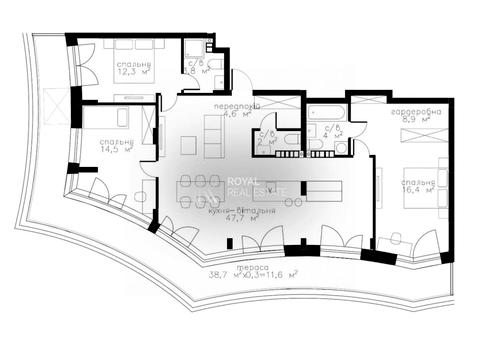 квартира за адресою Набережно-Рибальська дорога вул., (Будинок 11)