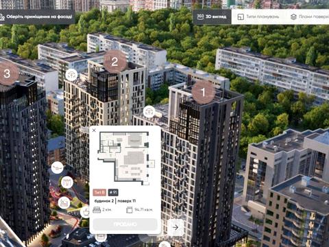 квартира за адресою Василя Тютюнника вул. (Анрі Барбюса), 43