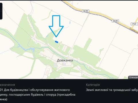участок по адресу Підгірна