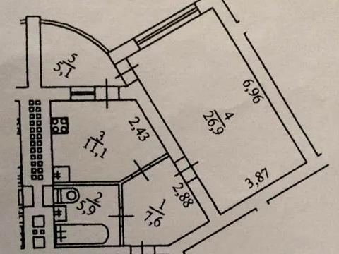 квартира за адресою Київ, Володимира Івасюка просп. (Героїв Сталінграду), 8