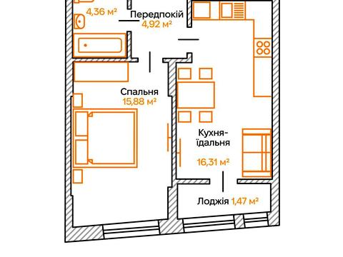 квартира за адресою Столичне шосе, (Будинок 7)