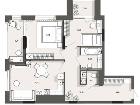 квартира за адресою Івана Раковського вул., (Будинок 3)