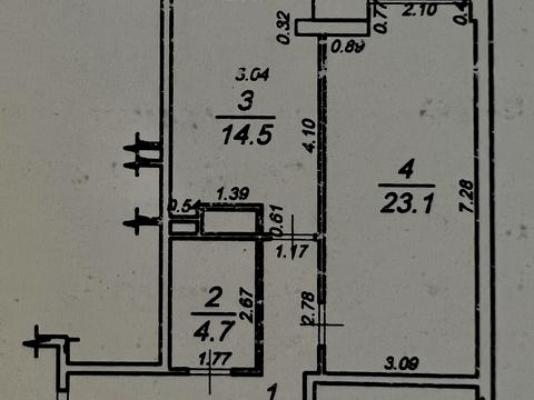 квартира по адресу Бориса Айзенберга пер. (Катаева), 1