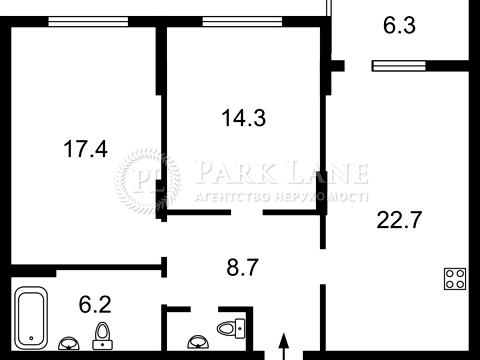 квартира за адресою Повітряних Сил просп. (Повітрофлотський), 56-Г
