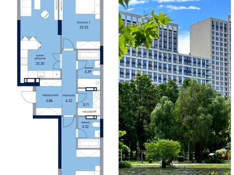 квартира за адресою Князя Романа Мстиславича вул. (Генерала Жмаченка), 22