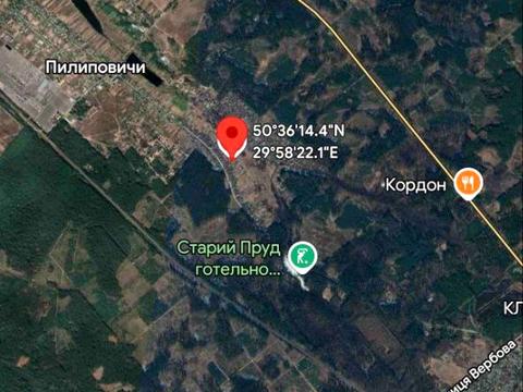 ділянка за адресою с. Пилиповичі, Старий Пруд