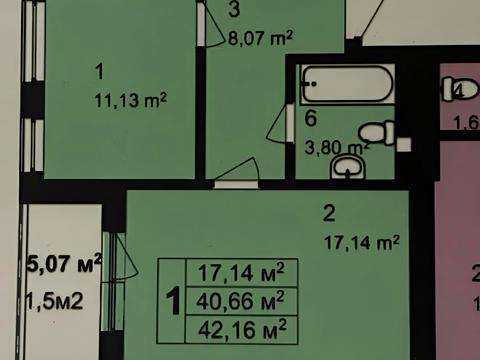 квартира за адресою Леоніда Перфецького вул., (Будинок 1)