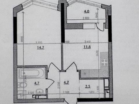 квартира по адресу Дегтяревская ул., (Будинок 1)