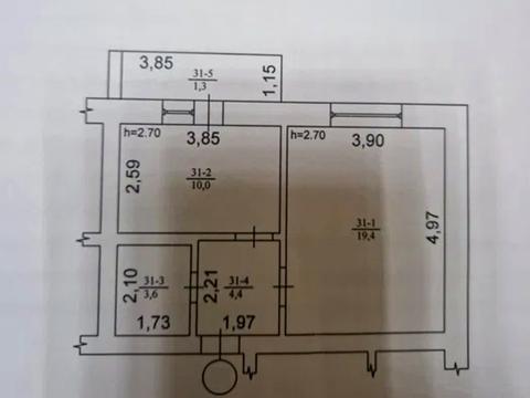 квартира за адресою Степана Рудницького вул. (Академіка Вільямса), 8-Є