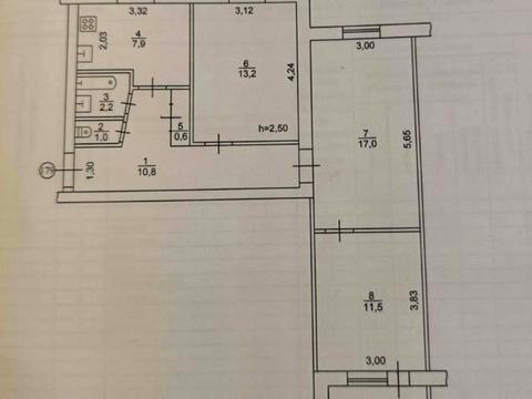 квартира за адресою Академіка Янгеля вул., 7