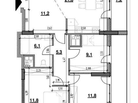 квартира по адресу Мазепи ул., 25д
