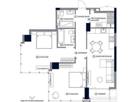 квартира за адресою Антоновича вул. (Горького), (Будинок)