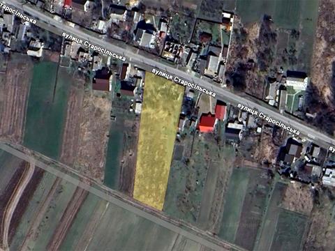 ділянка за адресою Старосільська, 35