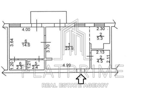 квартира по адресу Гетмана Павла Скоропадского ул. (Льва Толстого), 23/1