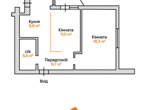 квартира за адресою Героїв Небесної Сотні просп., 18/6