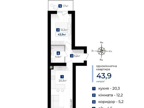 квартира по адресу Евгения Коновальца ул., (Будинок 7)